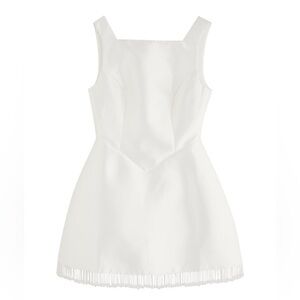 Odd Muse Embellished Mini Dress in White, Size 10/XL, NWT